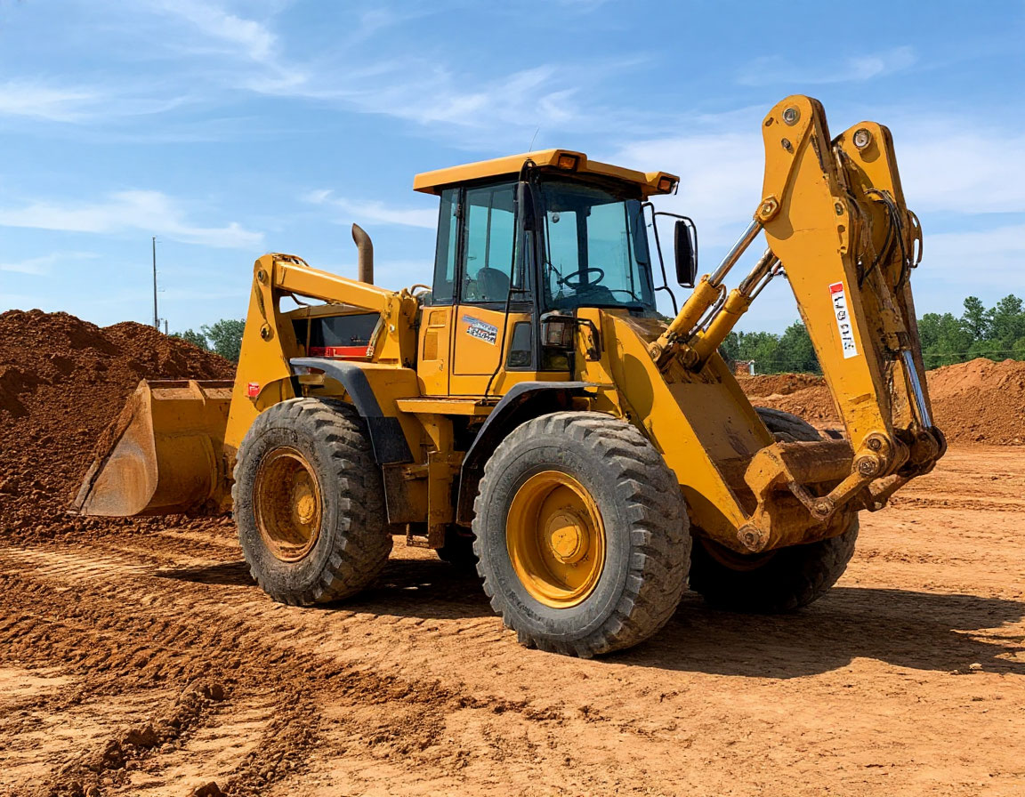 В России популярный фронтальный погрузчик избавили от иностранных деталей