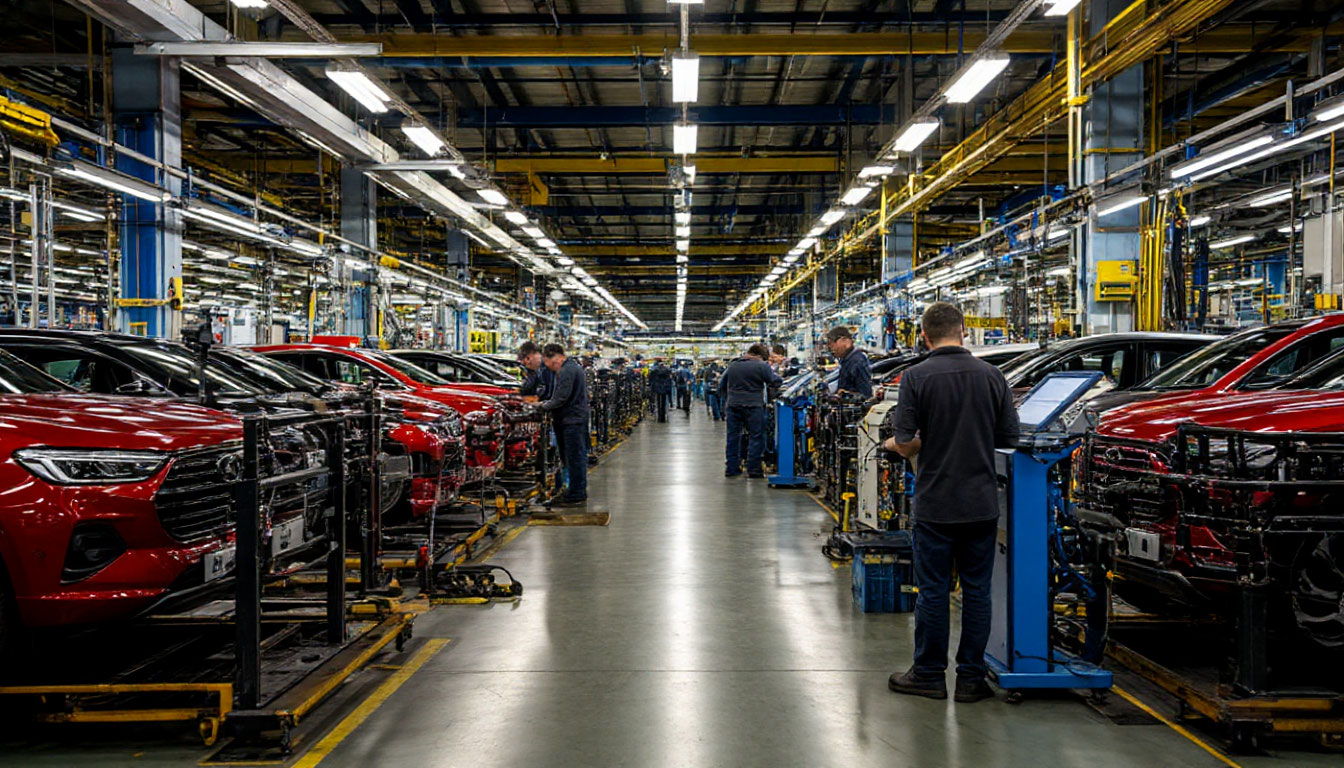 Бывший завод Ford во Всеволожске перезапустили